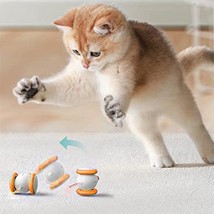 Electric Feline Fun: Interactive Cat Teaser Toy - £33.73 GBP