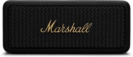 Marshall Emberton II Portable Bluetooth Speaker - Black &amp; Brass - £121.83 GBP