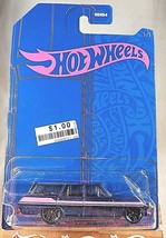 2022 Hot Wheels Blue&amp; Pink Series 5/5 &#39;64 CHEVY NOVA WAGON Blue w/Black Pr5 Sp - £7.44 GBP