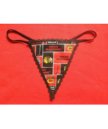 New Womens CHICAGO BLACKHAWKS NHL Hockey Gstring Thong Lingerie Panty Un... - $377.73 MXN