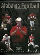 2000 Alabama Football Media Guide - $23.92