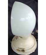 Classic Bathroom Sconce Light Fixture - Milk Glass Diffuser Shade - GDC ... - £54.48 GBP