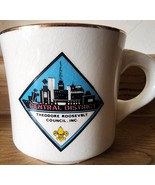 Boy Scouts Central District Theodore Roosevelt Council Mug BSA CRAZING FLAW - €6,52 EUR