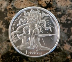 Trivium Girls - Silver Shield - BU .999 Fine Silver Round w/ Protective Cap - $42.02