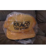  Vintage 1970&#39;s KRACO Snap Back Trucker Mesh Hat Gold  car audio stereo ... - $42.11 CAD