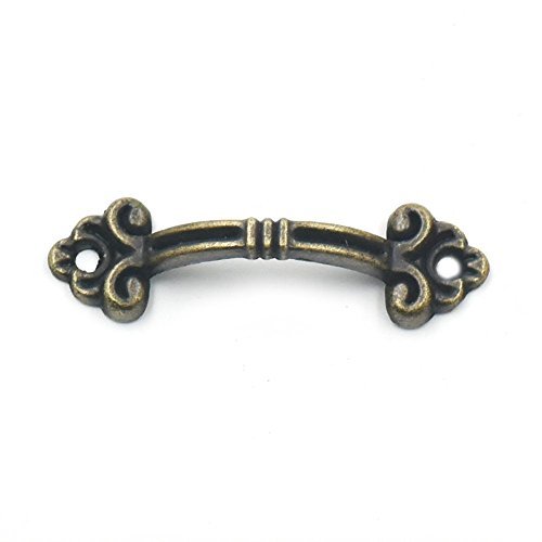 Blumoona 20 Pcs - Antique Brass Jewelry Box Drawer Cabinet Cupboard Door Wine Ha