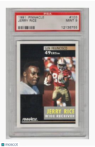 1991 Pinnacle Jerry Rice #103 PSA 9 - £15.72 GBP