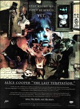 Alice Cooper 1994 The Last Temptation album advertisement Epic Records a... - $4.23