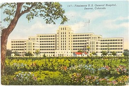 Fitzsimons U. S. General Hospital, Denver, Colorado vintage postcard - $11.99