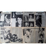 RICK SPRINGFIELD ~ (18) Color, B&amp;W ARTICLES, Adverts fm 1982-1985 ~ B6 C... - £10.03 GBP