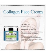 ENVISHA ORGANIC Face Cream Collagen Hyaluronic Acid Skin Care Anti-Wrinkle - £25.57 GBP