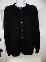 Goodclothes Button Black Sweater Size XL Women&#39;s - $350.27 MXN