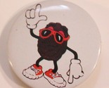 Vintage California Raisin Pointing with Sun Glasses Pinback Button 1980s - $5.93