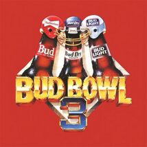Bud Bowl Budweiser Vintage Logo Poster Metal Round 8x8in Sign Old New H - $24.74