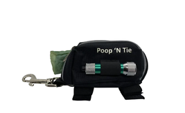 Poop &#39;N Tie LED Fabric Waste Bag Dispenser with Dual Rolls and Flashlight - £12.28 GBP