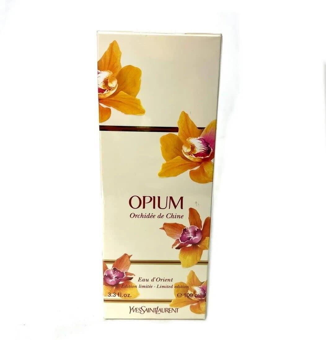 Vintage Opium Yves Saint Laurent Orchidee De Chine Limited Edition 3.3 f... - $212.65