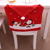 Chair Slipcover, Chair Cover, Stool Cover, gift, covers Xmas Kitchen Dec... - £4.53 GBP