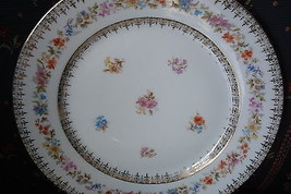 ANTIQUE C. TIELSCH &amp; Co.Germany - 2 salad plates 8&quot;, ca 1875 - 1930s [*#48] - £98.69 GBP