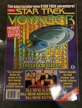 Star Trek Voyager Starlog #1 April 1995 VG 092116DBE - £11.35 GBP