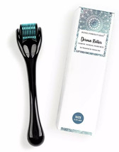 Derma Roller Cosmetic Beauty Instrument - 540 Titanium Microneedles.25mm - BLACK - £9.33 GBP