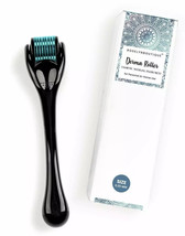 Derma Roller Cosmetic Beauty Instrument - 540 Titanium Microneedles.25mm - BLACK - £9.56 GBP