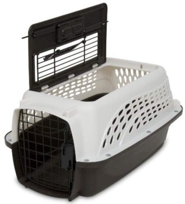 Primary image for Petmate Two Door Top-Load Kennel White - Small