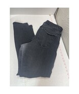 Gap Denim Size 33 Curvy True Skinny Black Jeans High Rise - $18.00