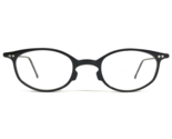 Vintage la Eyeworks Eyeglasses Frames HEARST 101 Black Round Full Rim 43... - $79.35
