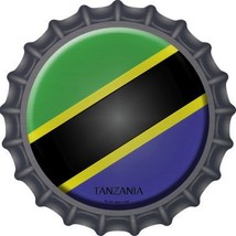 Tanzania  Novelty Metal Bottle Cap BC-438 - £17.27 GBP