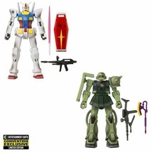 NEW SEALED 2021 Gundam Infinity RX-78-02 vs. MS-06 Zaku II Action Figure... - $49.49