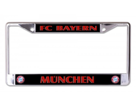 Fc Bayern Muchen Usa Made Chrome License Plate Frame - £27.32 GBP