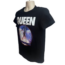 Queen Music Band Black Graphic T-Shirt Medium Freddy Mercury We Will Roc... - $19.79