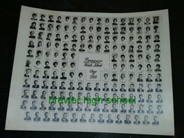 Class of 1964 BREWER HIGH SCHOOL Official Vintage Photograph Stevens Stu... - £39.04 GBP