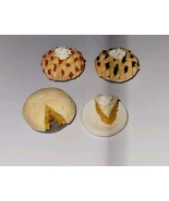 Dollhouse Fruit Pies Cherry Blueberry Peach - £6.90 GBP