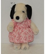 Vintage 1968 Peanuts Snoopy Sister Belle 10&quot; Plush Stuffed Animal Rare VHTF - $49.45