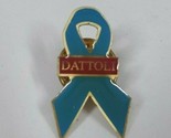 Vintage Dattoli Blue Ribbon Lapel Hat Pin - £4.17 GBP
