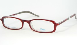 Blue Bay By Safilo B&amp;B 533 E9E Burgundy /WHITE /GREY Eyeglasses Frame 50-18-140mm - £31.28 GBP