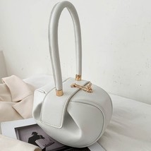 sac a main  Designer Handbag Women Small Round Design Leather Hand Bag For Women - £61.22 GBP