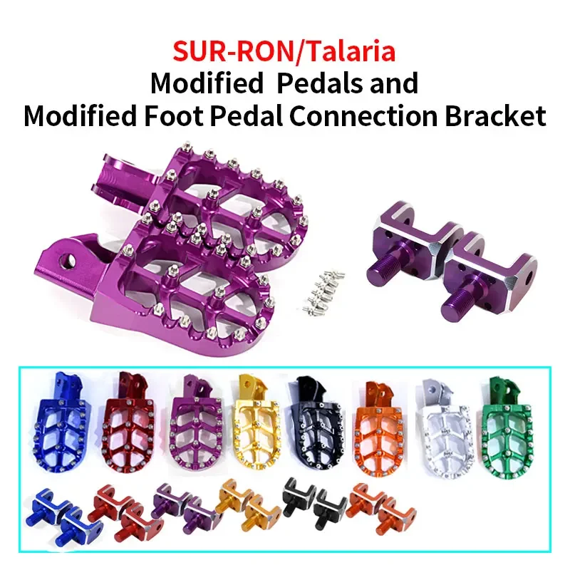 For Surron Footpegs Foot Pegs Rests Pedals Support  E-bike Scooter Dirtbike - $45.00+