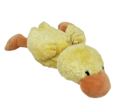 Carter's 2005 Yellow + Orange Baby Duck 37960 Stuffed Animal Plush Toy W Sound - £51.27 GBP