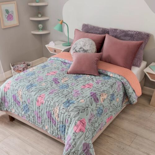 Primary image for ARTS SPECIAL FABRIC REVERSIBLE ULTRASLIM COMFORTER SET 1 PCS TWIN SIZE
