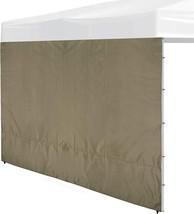 Redcamp Instant Canopy Sidewall For 10X10Ft Pop Up Canopy, 1 Pack, Khaki. - £31.94 GBP