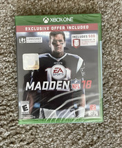Madden NFL 18 (Microsoft Xbox One, XB1) Brand New &amp; Factory Sealed - $12.00