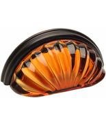 Cosmas 5 Pack 6381ORB-A Oil Rubbed Bronze with Amber Glass Cabinet Cup P... - $49.94