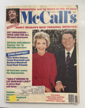 McCalls Magazine Nov 1985 Bruce Springsteen Nancy Ronald Reagan Willie Nelson - £7.57 GBP
