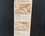 MHI Safe-Er-Grip Bathtub &amp; Shower Handle NEW - $8.54
