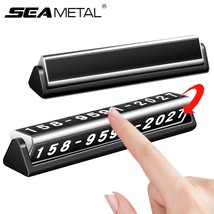 Car Styling Temporary Par Card Auto Phone Number Card Plate Car Sticker Park Sto - £96.77 GBP