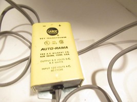 VINTAGE GILBERT AUJTO-RAMA - ROAD RACE TRANSFORMER #19512 - 8.5V DC OUT-W8 - $8.55