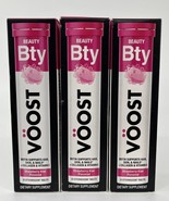 Voost Bty Beauty Strawberry Kiwi Biotin Collegen &amp; Vit E 20 count Each L... - £9.33 GBP