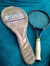 prince graphite compxb oversized tennis racket with a tennis racket cover - $99.99